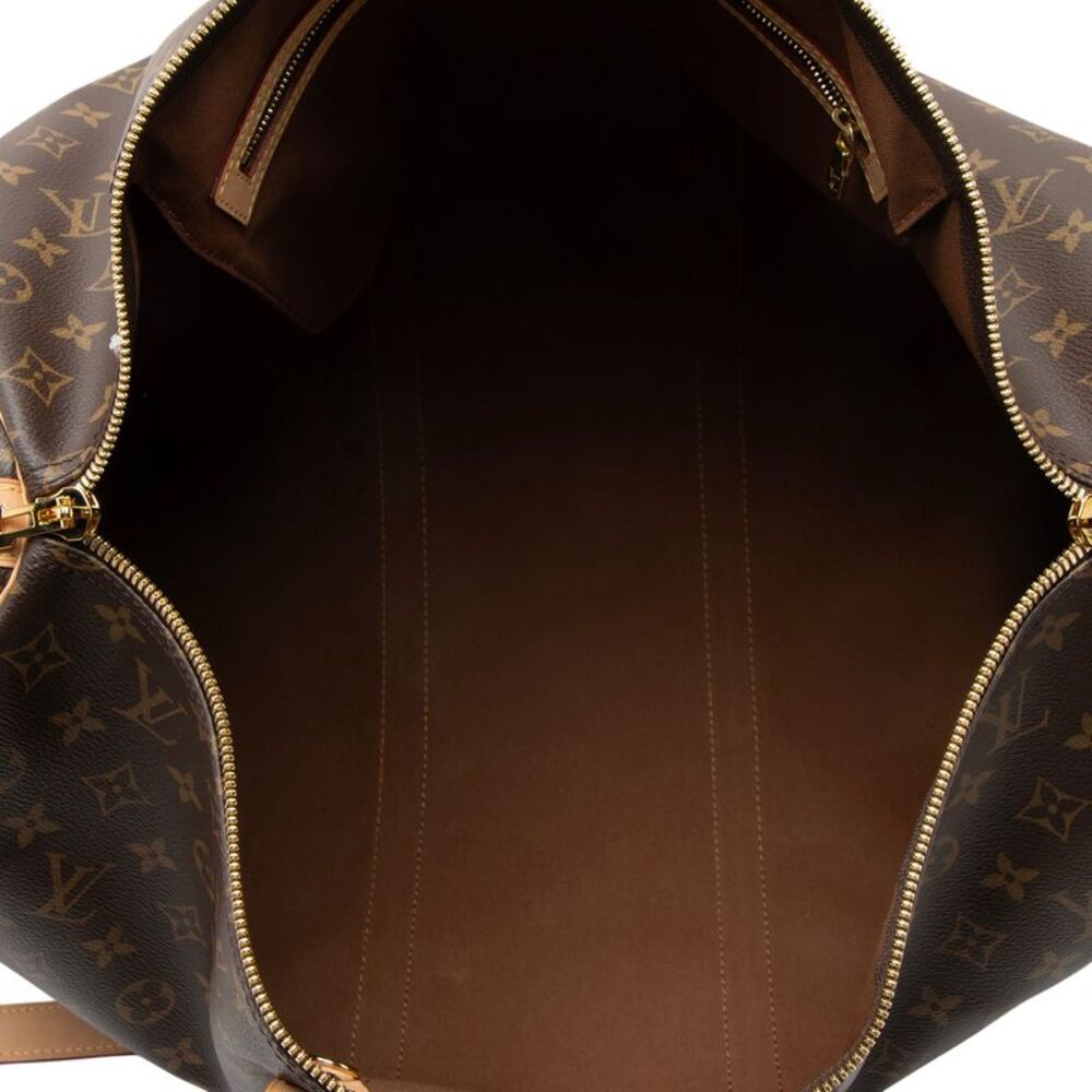 Louis Vuitton Monogram Canvas Keepall Bandouliere 50 Duffle - Picture 6 of 14